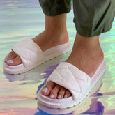 Ariel Slipper White